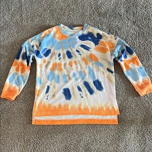 Tie-Dye Long Sleeve Shirt